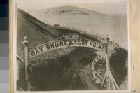 The Old Toll Gate, Bay & Jones St. in 1866
