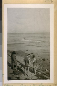 The Santa Cruz Beach, 1920