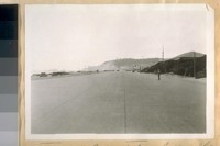 North on the Great Highway from the Beach Chalet. June 1926