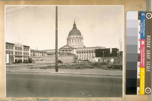 East from Franklin & Grove Sts. Aug. 27/26. The New Civic Center