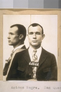 Edgar La Pierre. San Quentin. 44944. Executed Feb. 12.1929. Age - 31. Killed William Davis, an Oakland Policeman - subject