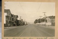 North on Potrero Ave. from 22nd St. The Building on the right is St. Catherine's Home for girls. Jany 1924