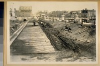 Polk St. in front of the City Hall. 1914