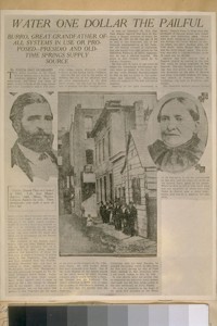 North on Ashburton Place off Post St. between Kearny and Grant Ave