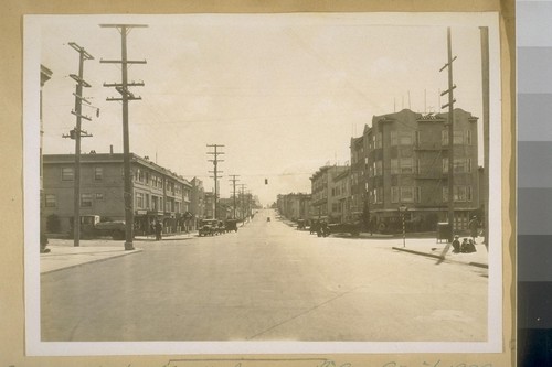 East on Cabrillo St. from 24th Ave. April 1929