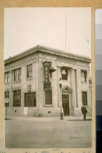 Mercantile Trust Co. of Calif. Branch at Gilroy, Santa Clara Co