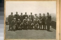 Police Convention of United States & Canada held at S.F. [San Francisco], Calif., June 19th to 24th, 1922. Taken on the roof of the St. Francis Hotel - L. to R