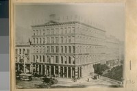 S.E. cor. 1st & Market Sts. in 1889