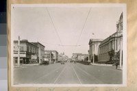 North on Van Ness Ave. from Grove St. March 1926