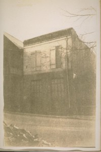 This is one of the 1st brick buildings built in Sonora Tuolumne Co. Calif. Photo taken Jany. 23/29