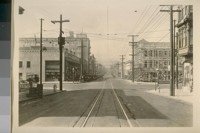 West on Ellis St. from Buchannan [Buchanan] St. Oct. 1926