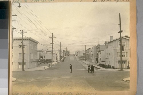 East on Balboa from 20th Ave. May 1922