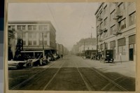 North on Sansome St. from Sacramento St