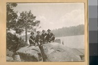 N.S.G. [Native Sons of the Golden] West at Donner Lake, 1917