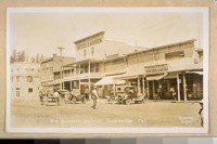 Old business district, Susanville, Cal. Photo by Engel