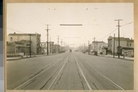 West on Geary St. from Blake St. January 1925