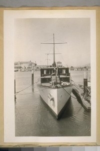 The new police boat, San Francisco Police Dept. Aug. 1929 (Maby)