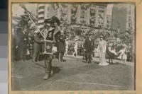 Photo same with the Queen in Union Square. [Portola Parade]