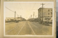 North on Mission St. from France Ave. July 1929