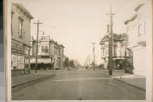 North on Shotwell St. from 24th St. Dec. 1927