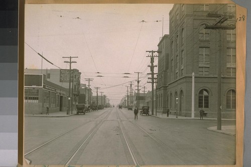 East on Folsome [Folsom] St. fr. 11th 1921