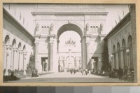 P.P.I. [Panama-Pacific International] Exposition. [Arch of the Rising Sun and Arch of the Setting Sun.]