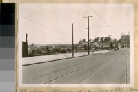 N.W. from Masonic Ave. near St. Rose's Ave. after the fire of Ewing Field, June 5/26