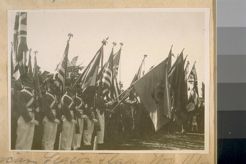 The American Legion Flags. Nov. 11/26