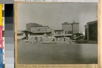 North from City Hall Ave. bet. Leavenworth & Hyde, 1918. New Red Cross Buildings