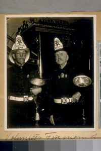 Volunteer Firemen of the San Francisco Fire Dept. Sept. 1924