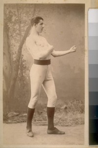 James Corbett. Thors Photographic Studio, 1025 Larkin Street, San Francisco