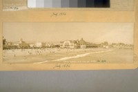 July 1936. Casino and Beach, Santa Cruz, Cal