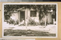 Honeymoon Cottage, Camp San Francisco, 1928