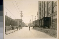 West on 15th St. from between Folsom and Harrison Sts. July 1927