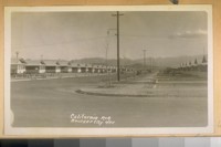 Jany 1931 - The Main Ave. at Boulder City. California Ave. Boulder City, Nev