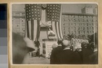 Photo same with Miss [?] singing. [Opening of the Panama Canal]