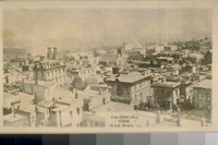 S.E. from Pine & Taylor Sts. in 1890. San Francisco from Nob Hill