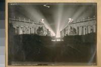 P.P.I. [Panama-Pacific International] Exposition. [Court of Four Seasons at night.]