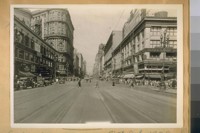East on Market from 5th St. July 1928