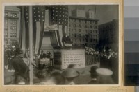 Photo same with Mr. [?] talking. [Opening of the Panama Canal]