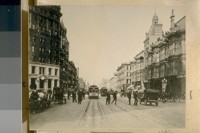 East on Market from Montgomery St. in 1900