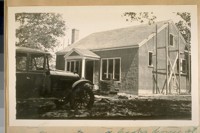 Side View of Cook's home at Atherton, San Mateo Co