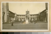 P.P.I. Ex. [Panama-Pacific International Exposition] - 1915. [The Pioneer sculpture and Court of Flowers.]