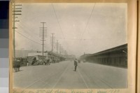 Work on 3rd Street, 21 January 1923