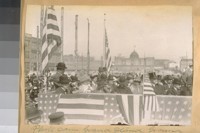 Photo same Grand Stand Ground Breaking New City Hall