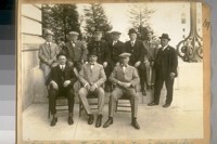 Advance Committee of the International Association of Fire Engineers who will meet in San Francisco Calif. Aug. 1922. Top Tow