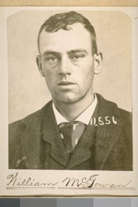 Wm. McGowan--#11556--who was arrested and did time for picking pockets. His graft was to board street