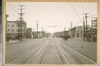 West on Geary St. from 2nd Ave