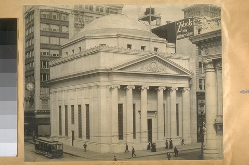 [Savings Union Bank of San Francisco] 1912