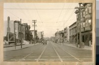 East on Geary St. from Devisadero [Divisadero] St. June 1924